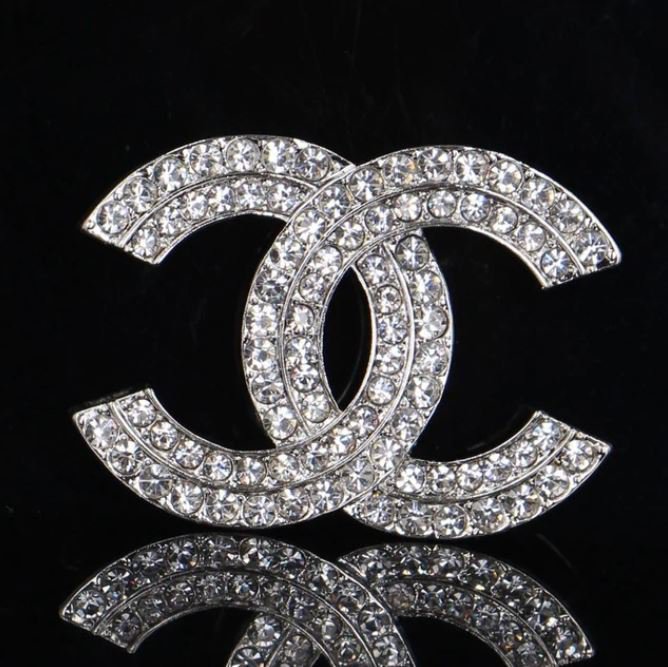 Free Shipping Brand CC Brooch New Silver Brooch for Women Monogram Brooches