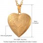SUPER SALE! Golden Heart Locket for Women Ready to Ship Gold Golden Necklaces