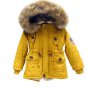 Free Shipping Winter Jackets FREE Winter Hat for Orange Coats Hooded Jackets for Junior Boys