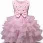Tiered Royal Blue Dress Royal Blue Tutu Dress for Girls Sleeveless Royal Blue Dress for Flower Girls