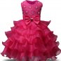 Tiered Royal Blue Dress Royal Blue Tutu Dress for Girls Sleeveless Royal Blue Dress for Flower Girls