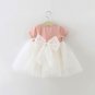 Free Shipping Dress for Spring Newborn Baby Dress 0-3 Months Mintgreen Dress Short Sleeves