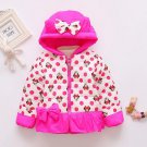 SALE Minnie Mouse Jackets Pink Polka Dot Coats Double Layer Parkas for Little Girls