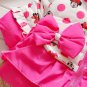 SALE Minnie Mouse Jackets Pink Polka Dot Coats Double Layer Parkas for Little Girls