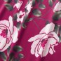 Free Shipping Maxi Dress for Tall Women Printed Rose Red Dress for Women Summer Dress