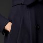 Rsslyn Navy Blue Coat for Women-Winter Trench Coats for Women Long Overcoats for Women LMF24-500