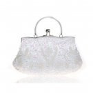 New SALE Bridal Purse Bridal Clutch Bridesmaids Bags White Purses for Women Sequined Evening Bags