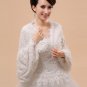 On Hand Cropped Jackets Lacy Ruffled Bridal Shrugs New White Shrugs As Pretty As Picture Shows