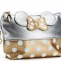 Red Bags Red Handbags Make Up Pouch Make Up Bag Minnie Mouse Ears Polka Dots Purses for Women