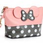 Red Bags Red Handbags Make Up Pouch Make Up Bag Minnie Mouse Ears Polka Dots Purses for Women
