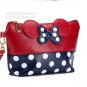 Red Bags Red Handbags Make Up Pouch Make Up Bag Minnie Mouse Ears Polka Dots Purses for Women