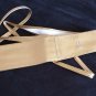 New Golden Belts Lace Up Slimming Girdle Belt Pu Leather Designer Wide Corset Strap Belts for Women