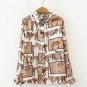 On Hand Blouses for Women Printed Horses Trojan Horses Prints Cowgirl Tops for Women