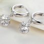 Grandeur 925 Sterling Silver Earrings Affordable Jewelries for Women Protected Ball Crystal