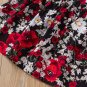 On-Hand Cute Baby Dresses Rsslyn Navy Blue Dress for Toddler Girls Dresses Printed Poppies
