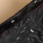 Silkier Black Overcoats with Belt Black Turtleneck Jacket Winter Coats For Women