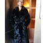 Silkier Black Overcoats with Belt Black Turtleneck Jacket Winter Coats For Women