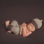 Thanksgiving Hat and Diaper Props for Boys Knitted Acorn for Boys Photoshoots Stuff