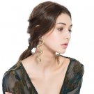 Ready for Shipping Party Earrings for Women Trendy Golden Snake Earrings Long Earrings