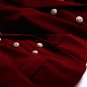 Rsslyn Blazers Burgundy Blazers for Women High Quality Red Coats Warm Blazers for Women LMF24-112