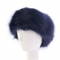 Gray Bandanas Winter Fur Accessory Warm Headband Hat Faux Fox Fur Head Warmers for Women