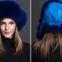 Fashion Orange Russian Hats New Winter Hats for Women Lovely Orange Color Real Fox Fur Hats