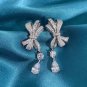 FREE CC Brooch for Luxury Jewelry Set for Wedding High Grade AAA Zirconia 925 Sterling Silver