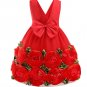Rsslyn Pink Dress for Spring New Toddler Infant Kids Child Party Wedding Formal Dresses