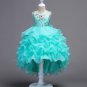 RSSLyn Royal Blue for Girls Dresses for Summer Wedding Outfit Blue Trailing Tail Dress 10 Years Old