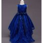Rsslyn Royal Blue for Girls Christmas Pageant Outfit Blue Trailing Dress 14 Years Old Teenage