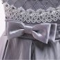 RSSLyn Peterpan Collared Dresses for Girls Same As Picture Short Sleeves Dress for Girls Free Crown