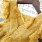 Rsslyn Yellow Dresses for Girls Free Golden Crown Casual Lacy Dress Same As Picture Yellow Tutus