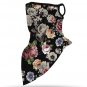 Rsslyn Black Masks for Women Floral Neck Gaiters Breathable New Black Balaclava for Women