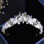 Rsslyn 3pc/SET Birthday Women Jewelries for Women-Floral Crown Pretty Golden Choker and Earrings