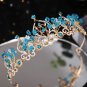RSSLyn The New Blue Tiaras for Princess Elsa Teenage Girls Crowns Adjustable Tiaras for All Ages