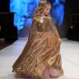 Rsslyn Beautiful Golden Dresses for Girls Party Dress Free Golden Crown Ballgown Christmas Dress