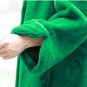 Winter Green Overcoats for Women Plus Size Clothing Sizes S-7XL Super Soft