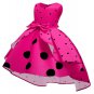 Rsslyn Classy Dresses for Toddler Girls Hotpink Formal Dress for Girls Free Tiara Polka Dots Dress