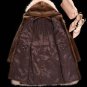 RSSLyn Free CC Brooch for Super Soft Brown Coats High-Quality Plus Sizes Overcoats for Women S-9XL