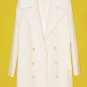 Rsslyn Long White Blazers for Women Runaway Overcoats for Women Luxury Style Coats