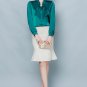 Rsslyn Red Silk Tops for Women with Bow Secretarial Job Outfit