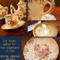 Rsslyn 3pcs/SET European Kitchen Tea Cup Set Peaceful Living Golden Rose Porcelain Personal Use