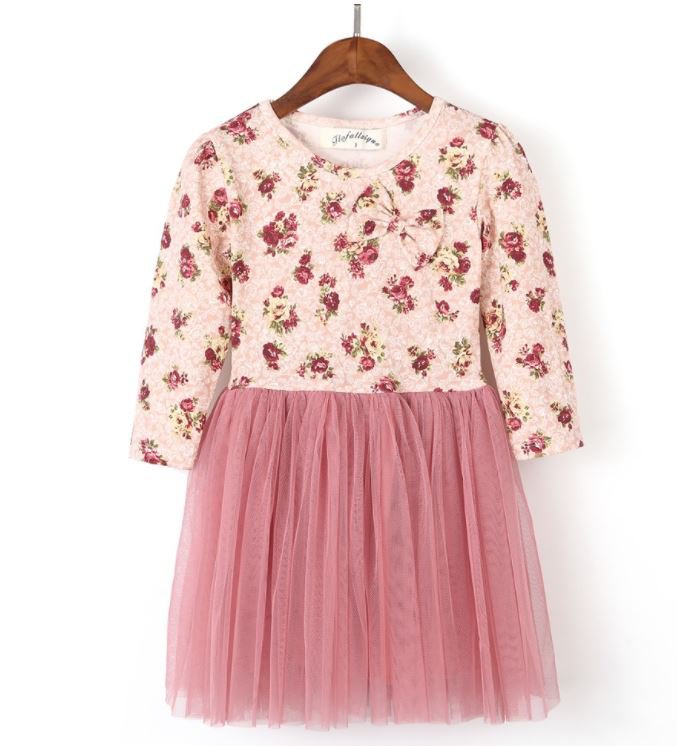 Rsslyn Limited Stocks SALE Baby Girls Dresses 3t/4t Cotton Long Sleeve