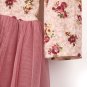 Rsslyn Limited Stocks SALE Baby Girls Dresses 3t/4t Cotton Long Sleeve Pink Dress with Floral Top