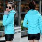 Rsslyn Blue Hooded Parka with Handwarmer Cotton Duck Turtleneck Winter Jackets for All Ages