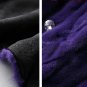 Rsslyn Womens Luxury Overcoats Real Mink Fur Purple Winter Coats
