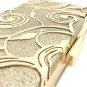 Rsslyn Womens Luxury Purse Spiral Golden Clutch with FREE Brooch