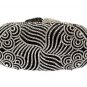 Rsslyn Womens Evening Purse Spiral Pattern Golden Clutch with FREE Brooch