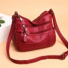 Rsslyn Casual Red Small Bags with Many Pockets