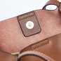 Rsslyn Pleated Blue Leather Bags with Free Brooch Luxury Handbag For Women
